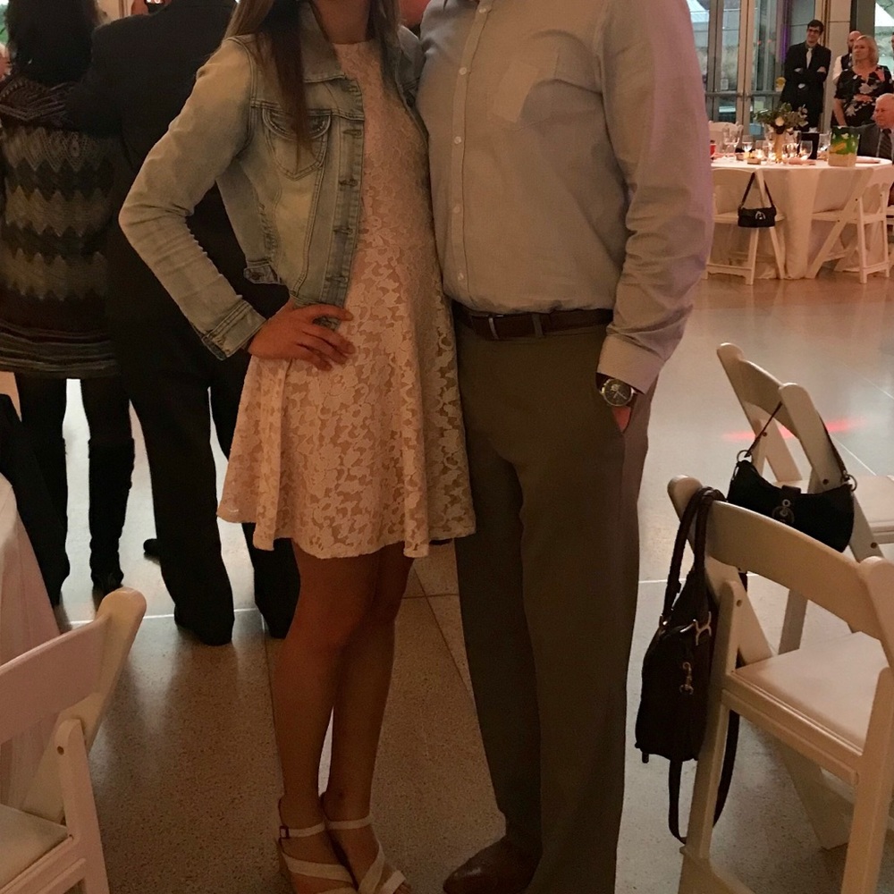 Pink short dress for special occasion